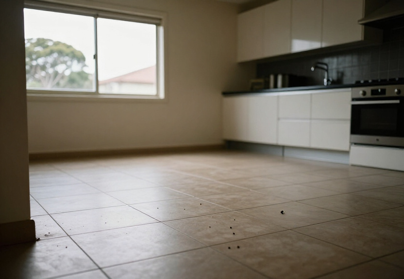 Storage area free of rodents after treatment