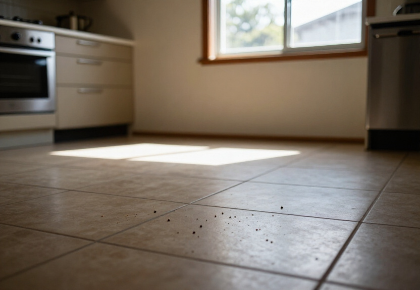 Commercial kitchen free of ants after treatment
